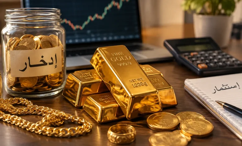 شراء الذهب إستثمار أم إدخار